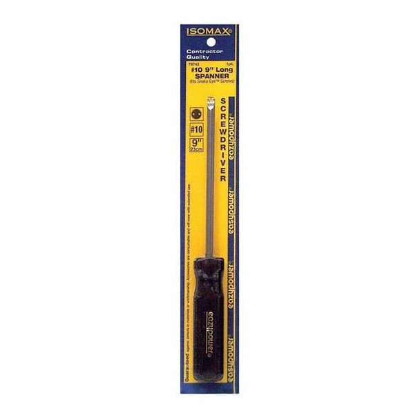 Eazypower Tamper Resistant Spanner Screwdriver #10 Round 79743