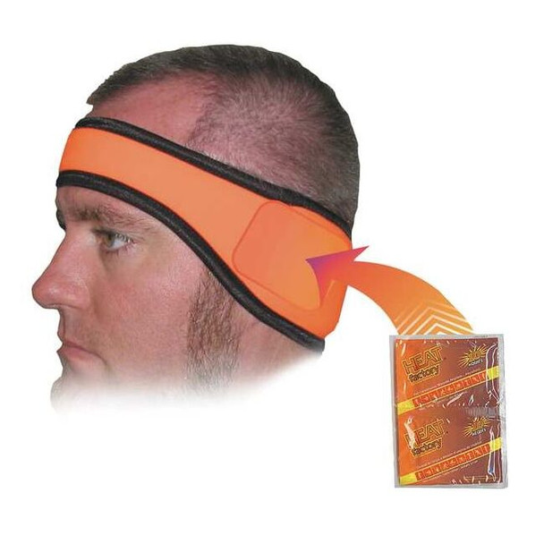 Heat Factory Headband, Orange, Universal 1760-BO