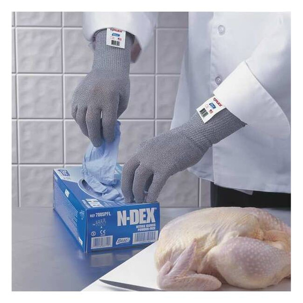 Showa Cut Resistant Gloves, Cut Level A3 ,Uncoated ,Uncoated ,Smooth ,XL 8113-10