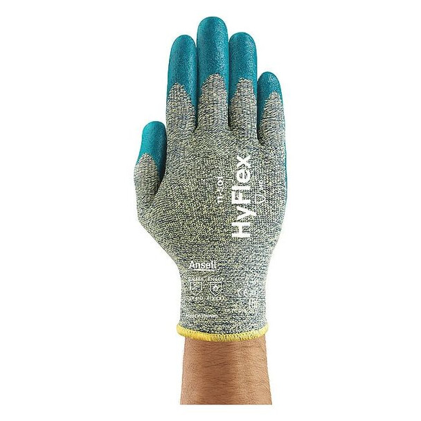 Cut-Resistant Coated Gloves, Cut Level A5 ,Dipped ,Nitrile ,Sandy ,S 1 PR