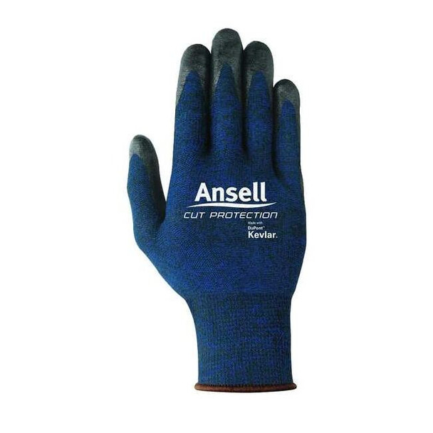 Cut-Resistant Coated Gloves, Cut Level A4 ,Dipped ,Nitrile ,Sandy ,M 1 PR