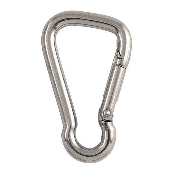 Lucky Line Interlocking Snap, SS, 1/2 in Eye Dia 4FCP6