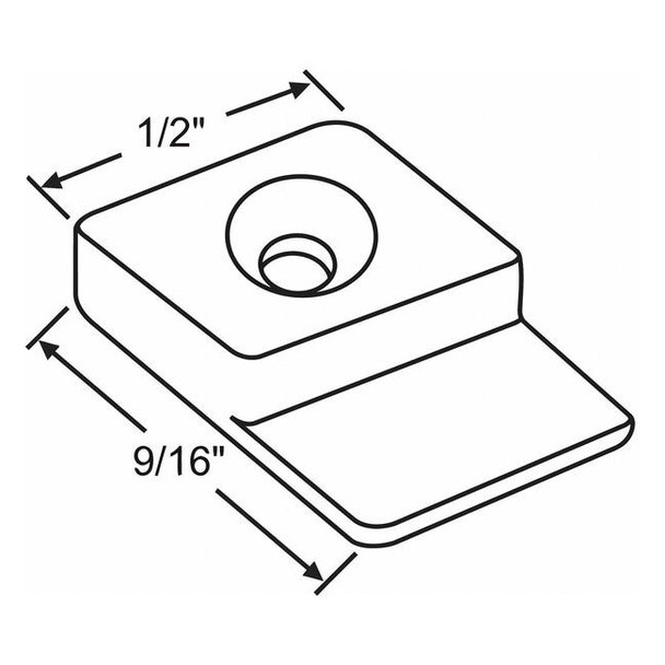 Manufacturer Varies Face Guide,Tube Balance,1/2" L 76-600