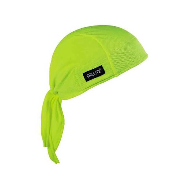 Ergodyne Cooling Hat,Lime,Universal 6615