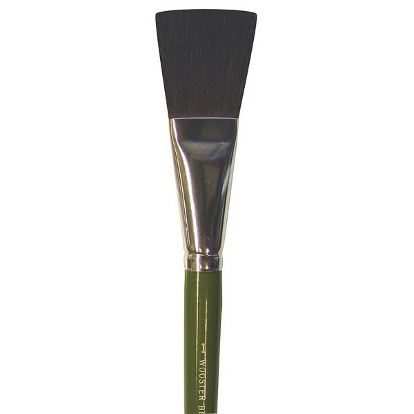 Wooster 1" Artist Soft, Camel Hair Bristle, Paint Brush, Wood Handle F1626-1