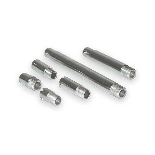 Tempco Bayonet Adapter,1/8-27 NPT,L 2,Slvr TCA-104-118