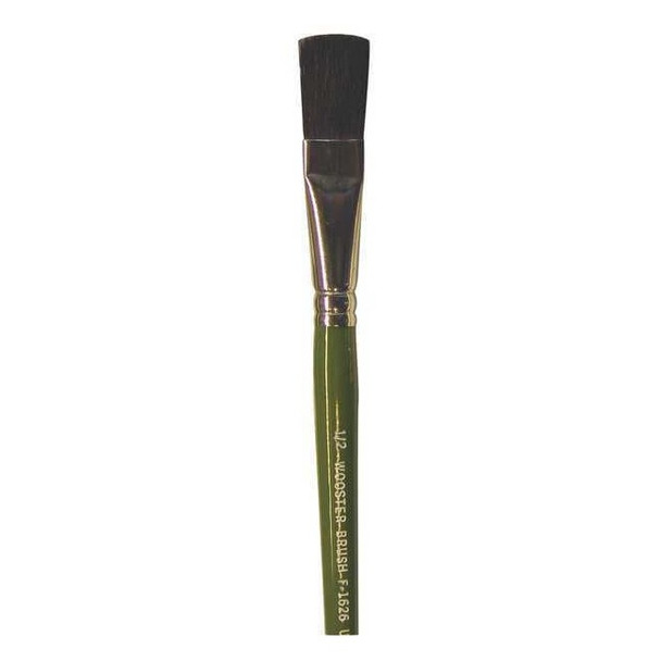 Wooster 1/2" Artist Soft, Camel Hair Bristle, Paint Brush, Wood Handle F1626-1/2