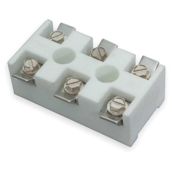Tempco Ceramic Terminal Block,1-1/4x2-7/16 in. EHD-108-121