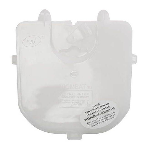 Wombat Portapaint HDPE Paint Bucket Lid, 13" L, 1/2" D, 10" W 5030
