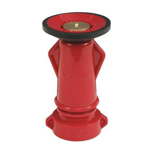 Dixon Fire Hose Nozzle,1-1/2 In.,Red PFNB150S