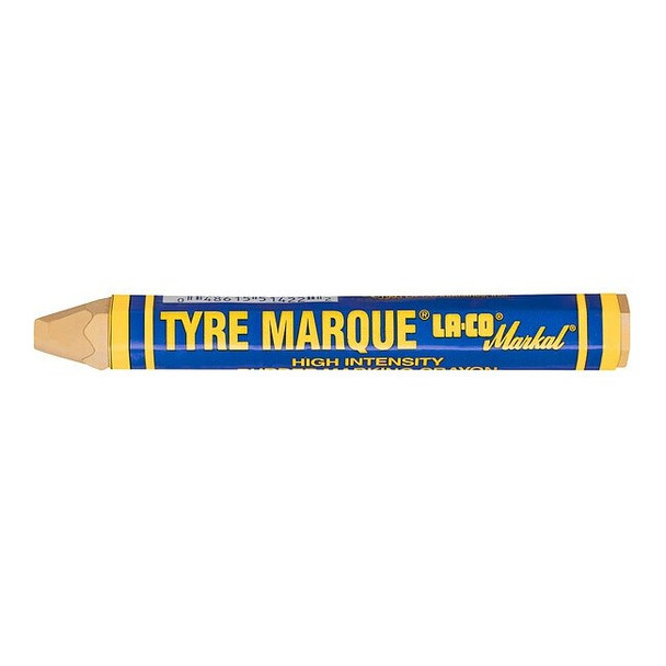 Markal Wax Tire Marker 1/2"W x 4-5/8"L, Yellow 51421