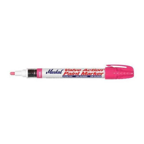 Markal Paint Marker, Medium Tip, Pink Color Family, Paint 96830