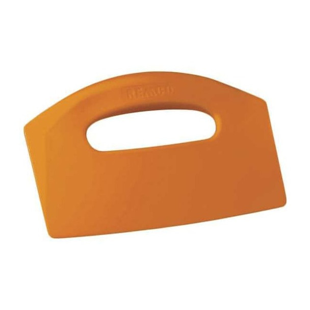 Remco Bench Scraper,Poly,8-1/2 x 5 In,Orange 69607