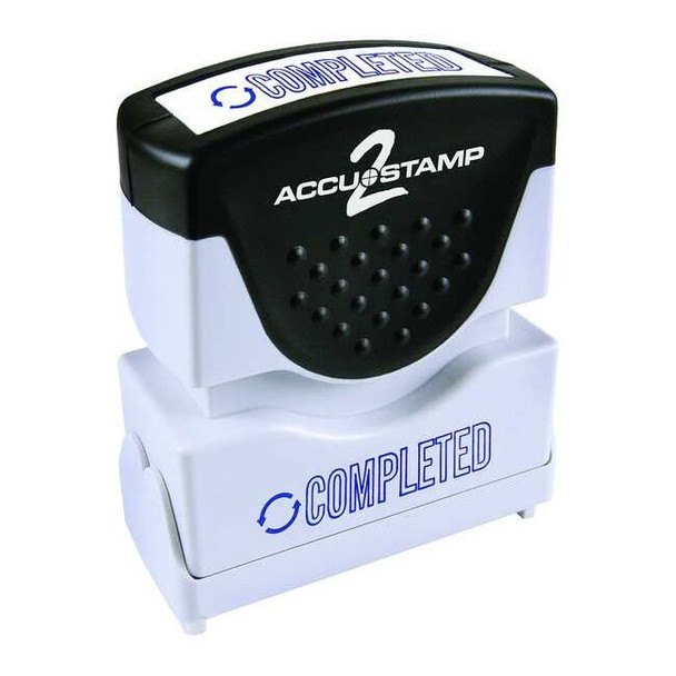 Accu-Stamp2 Microban Message Stamp, Completed, 3/8" 038847