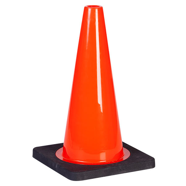 TruForce™ Traffic Cones w/ Rubberized Black Base