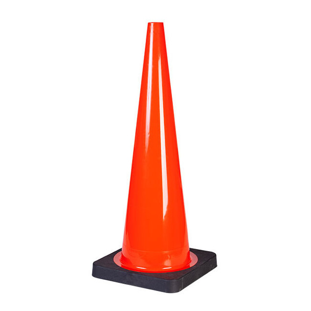 TruForce™ Traffic Cones w/ Rubberized Black Base