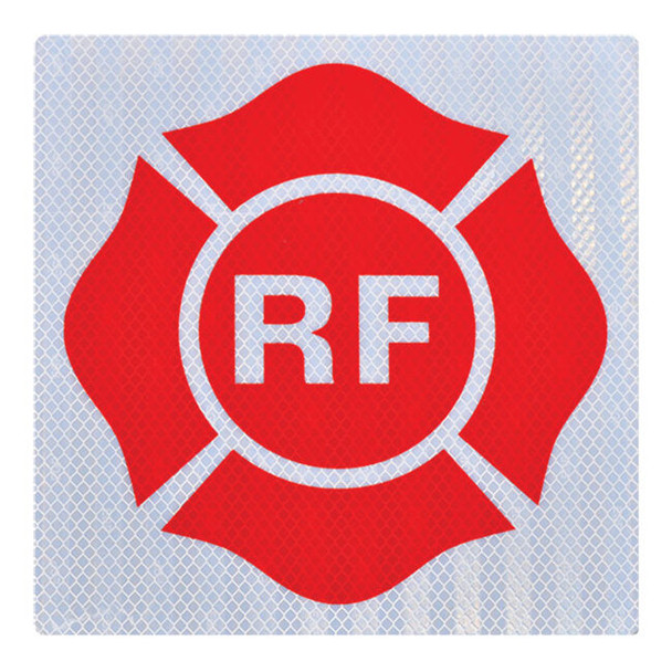 NMC™ Florida Truss Sign, "RF", Vinyl, 1/Each