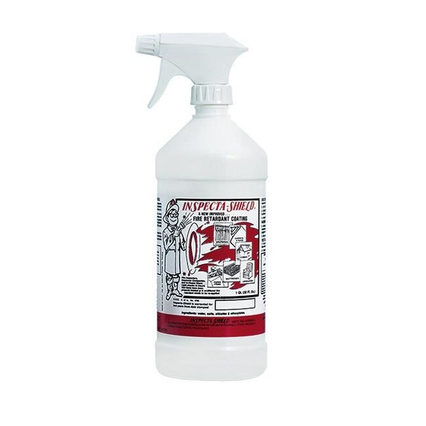 Inspecta-Shield™ Fire Retardant, 1 qt Trigger Spray, 1/Each