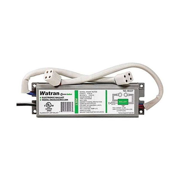 Watran FluorBallast,Instant,Watran,6in-L,1PK 80227