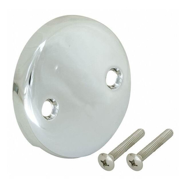 Manufacturer Varies Chrome, Bath Drain, Overflow Face Plate 35245