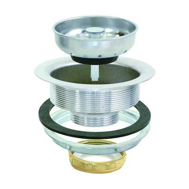 Manufacturer Varies Strainer,Silver,4 1/2 in Dia 30001