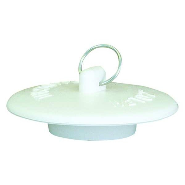 Manufacturer Varies Stopper,White,Rubber,3" L EZ-30109