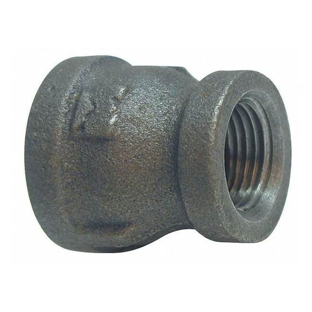 Reducer Coupling Reducer, 3/4" x 1/2" Pipe, FNPT, Malleable Iron, Class 150