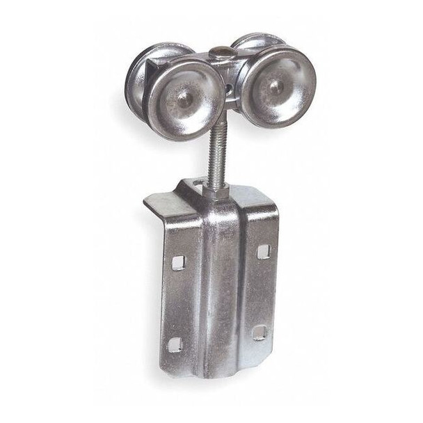 Hanging Door Roller Bracket, 4 5/8 in L, 3 3/16 in W, 450 lb Weight Capacity