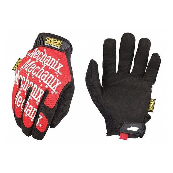 The Original(R) Mechanics Gloves, Synthetic Leather Palm, TrekDry Back, 8, Red