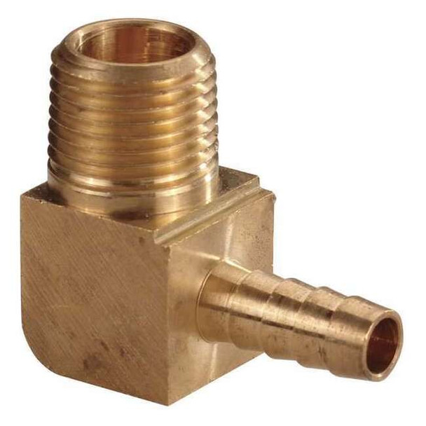Speedaire Hose Barb,3/8 In Barb,1/8 In MNPT,Brass 6AFK2