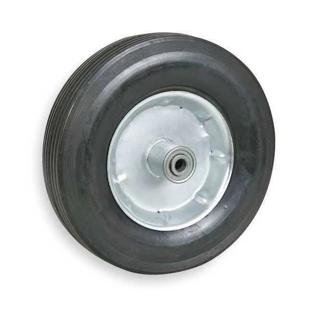 Manufacturer Varies Solid Rubber Wheel,10 in.,300 lb. 1NWZ2
