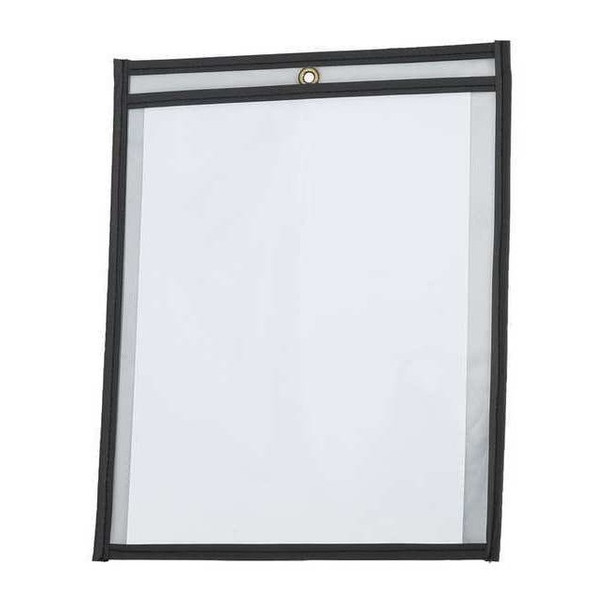 Manufacturer Varies Shop Ticket Holder,Clear,7 5/8" H,PK25 4YNT1