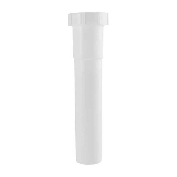 Manufacturer Varies 1-1/4 Dia, Polypropylene, White, Lavatory, Extension 4FEZ1