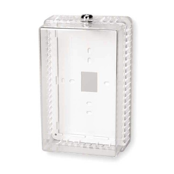Manufacturer Varies Universal Thermostat Guard, Clear, Plastic 2E706