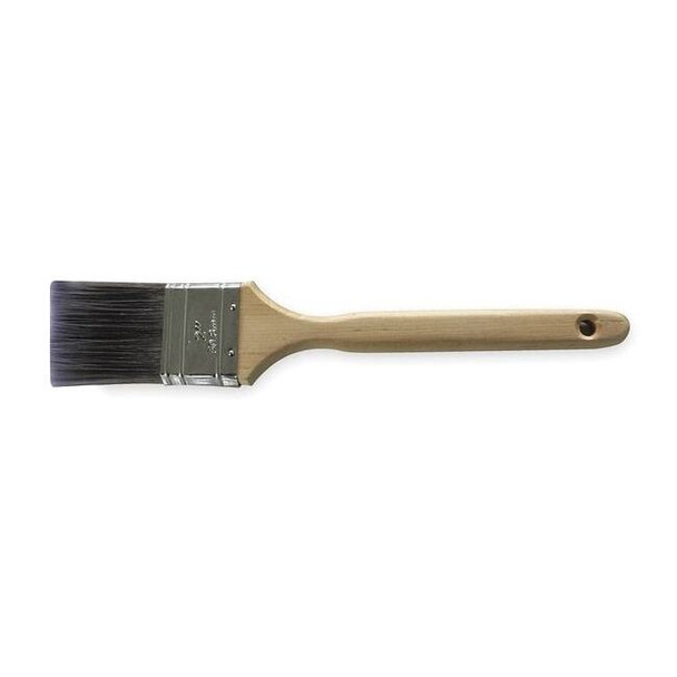 2" Flat Sash Firm, Polyester Bristle, Paint Brush, Sealed Wood Handle