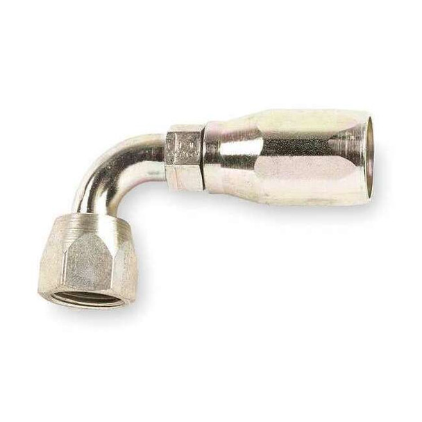 Eaton Aeroquip Hose Fitting,hyd,JIC,90 Deg,7/16-20 190296-4S