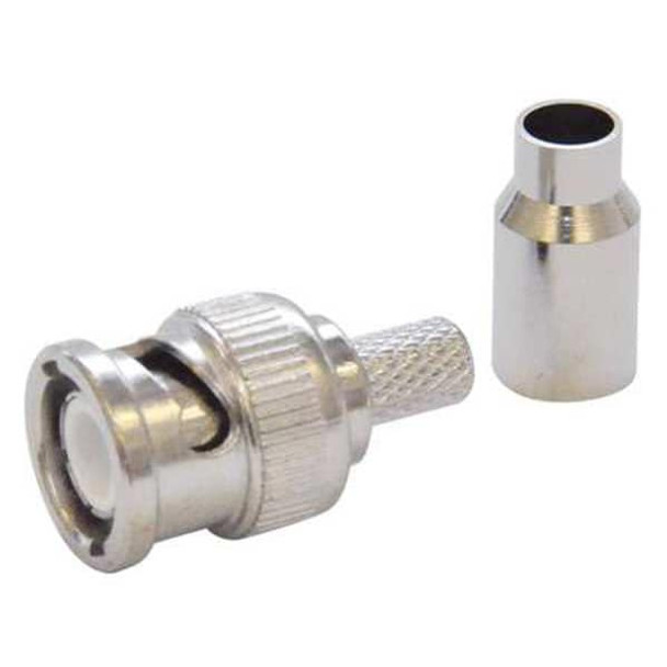 Dolphin Components Cable Coupler,BNC/Male,RG58 Coax,PK10 DC-MC78-1