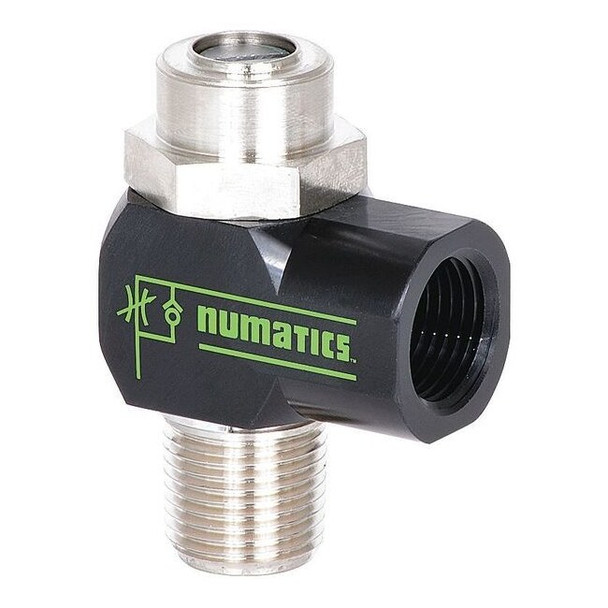 Numatics Swivel,1/4In NPT,1/4In NPT,1-39/50 In 2FCRN