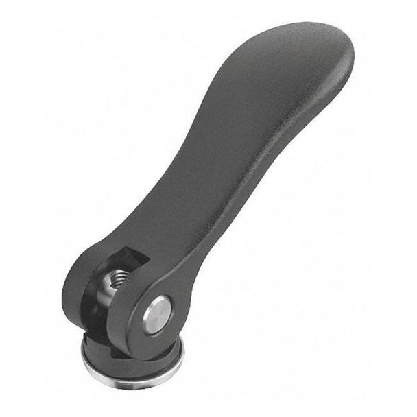 Kipp Cam lever, aluminum, 5/16-18 internal thread, 96 mm long. K0005.25011A3