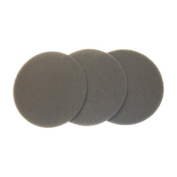 Metrovac Disc Filter,3/8 in H,Foam,PK3 MVC-56F