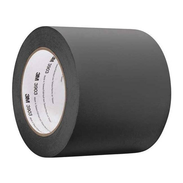 3m Duct Tape, Black, 50 yd L, 3 in W 3903