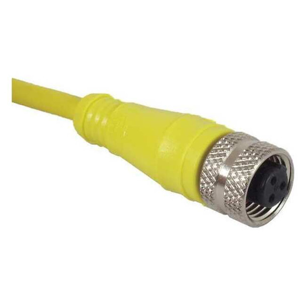 Ifm Cordset,3 Pin,Receptacle,Female E18213