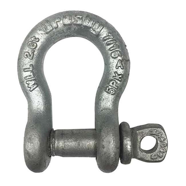 Crosby Anchor Shackle,7/16" Body Sz,Painted 1017472