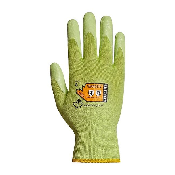 Knit Gloves, Cut Level A4 ,Dipped ,Foam Nitrile ,Smooth ,XL 1 PR
