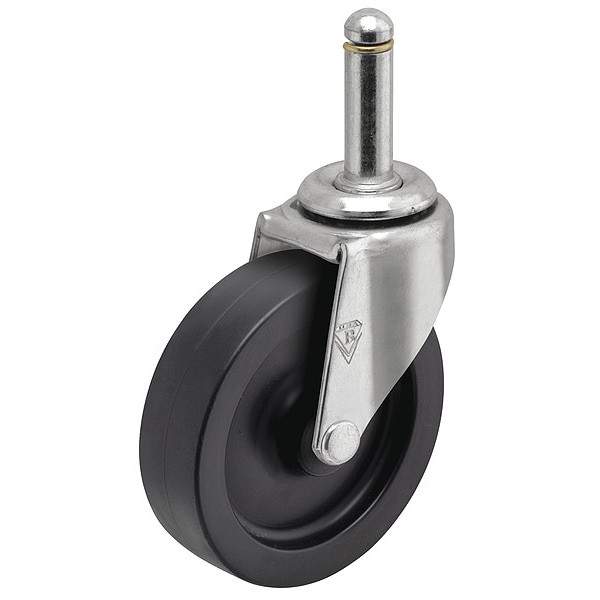 2" X 13/16" Non-Marking Polyolefin Swivel Caster, No Brake, Loads Up To 90 lb