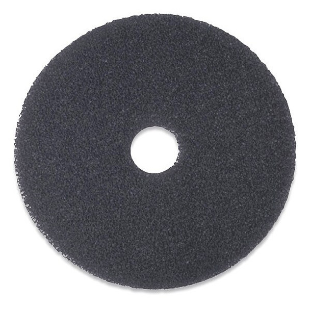 Boardwalk Stripping Floor Pads,20" dia.,Black,PK5 BWK4020BLA