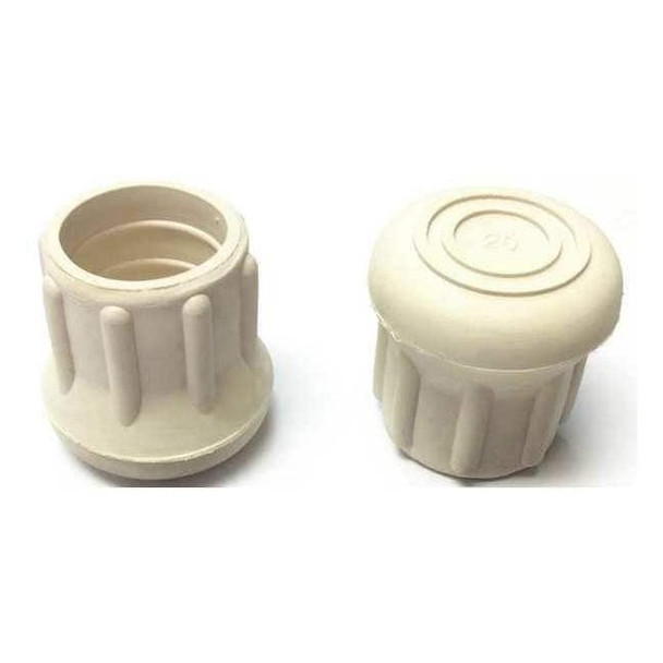 Manufacturer Varies Protective Leg Tip, SlipOn, Rd, 31/32", PK25 LTB 20W