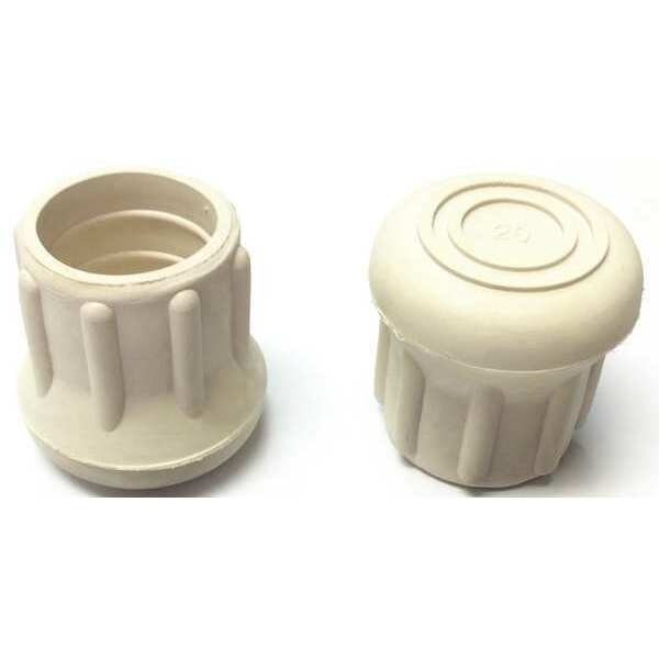 Manufacturer Varies Protective Leg Tip, SlipOn, Rd, 31/32", PK25 LTB 20W