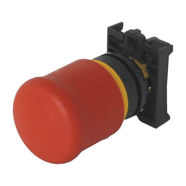 Eaton EmergencyStopPushButton,Rd,NonIllum,22mm M22-PV