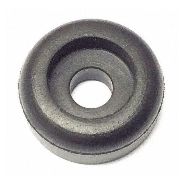 Manufacturer Varies Bumper, Rubber, Black, 1/4"H x 1/4"W, PK.50 2093-017S